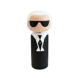 Karl Lagerfeld Kokeshi 6 inch Wooden Doll by Lucie Kaas